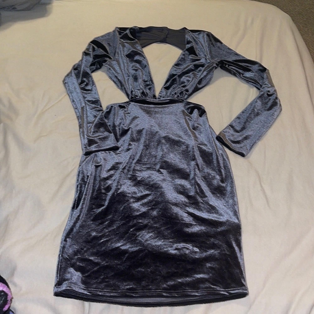 Fashion nova velvet dress